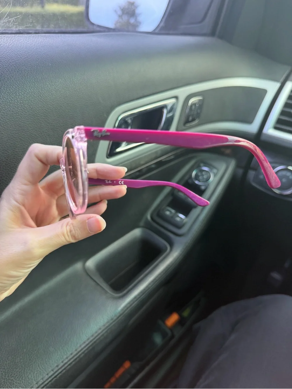 Ray-Ban Kids Pink Round Sunglasses
